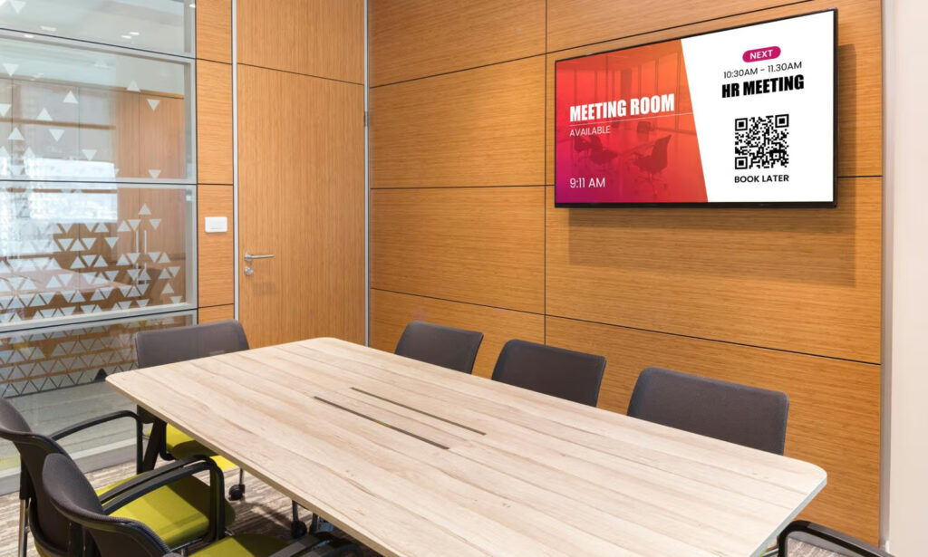 Meeting room signage